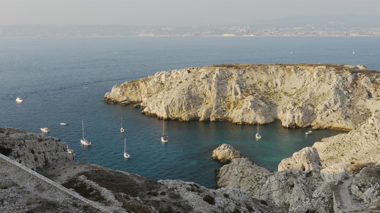 דירות מרסיי Les Pieds Dans L'Eau Sur L'Ile Du Frioul מראה חיצוני תמונה